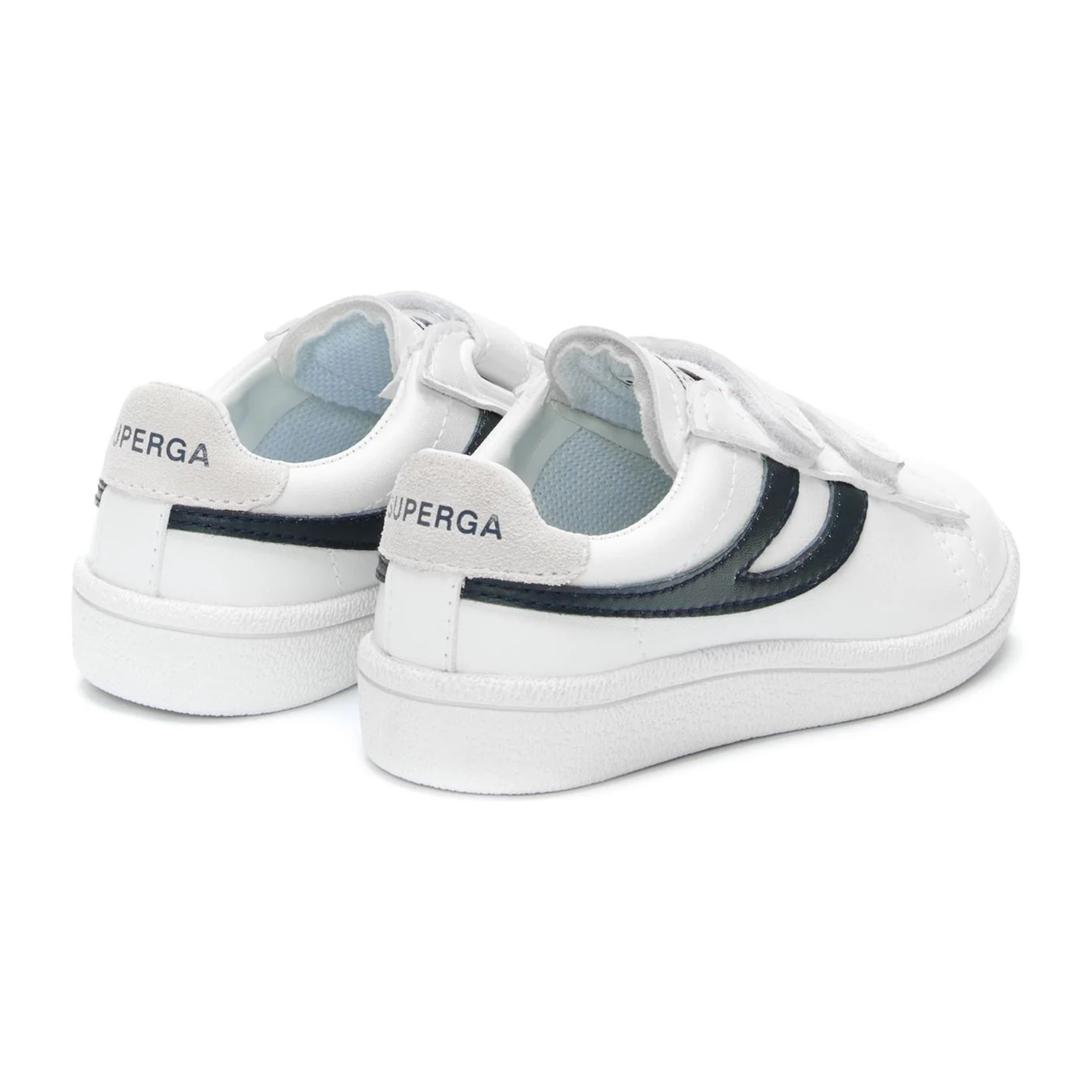 Superga - Sneakers Bambino/a Bianco - 4832 KIDS STRAPS MATCH