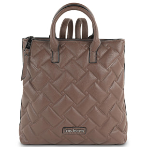 Bolso Mochila Mujer Lois Dewey Marron Oscuro