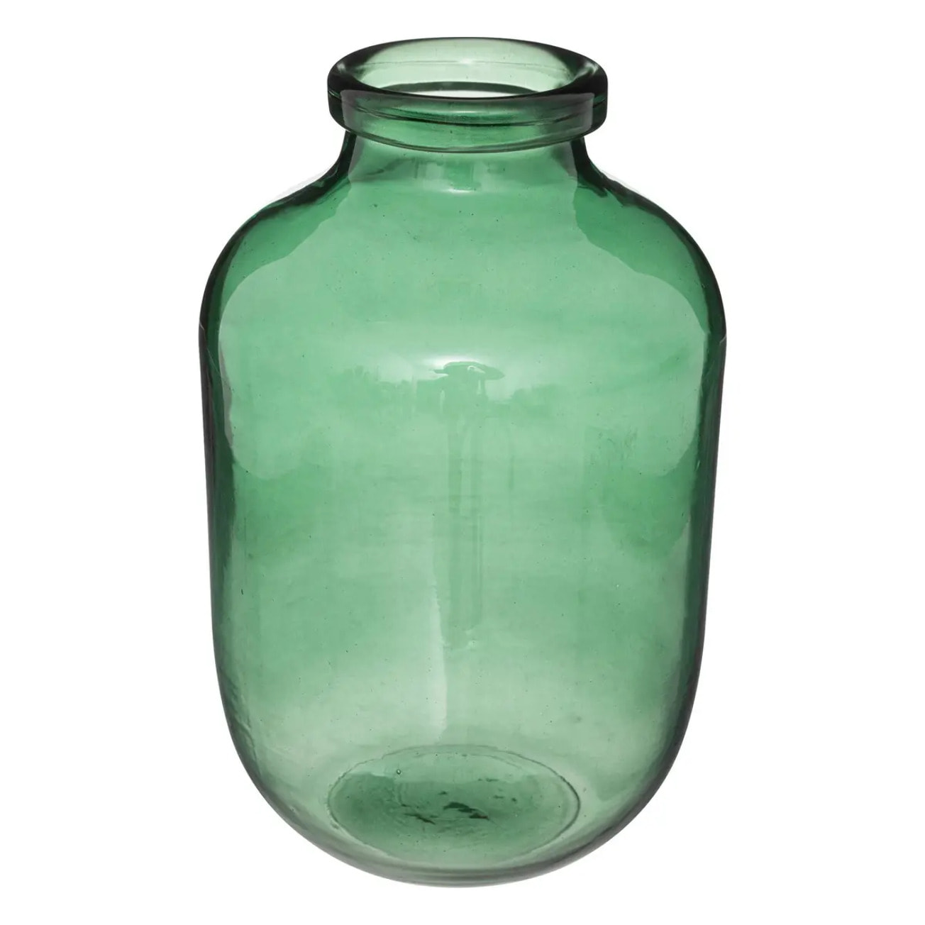 Vase - verre - vert - H28 cm