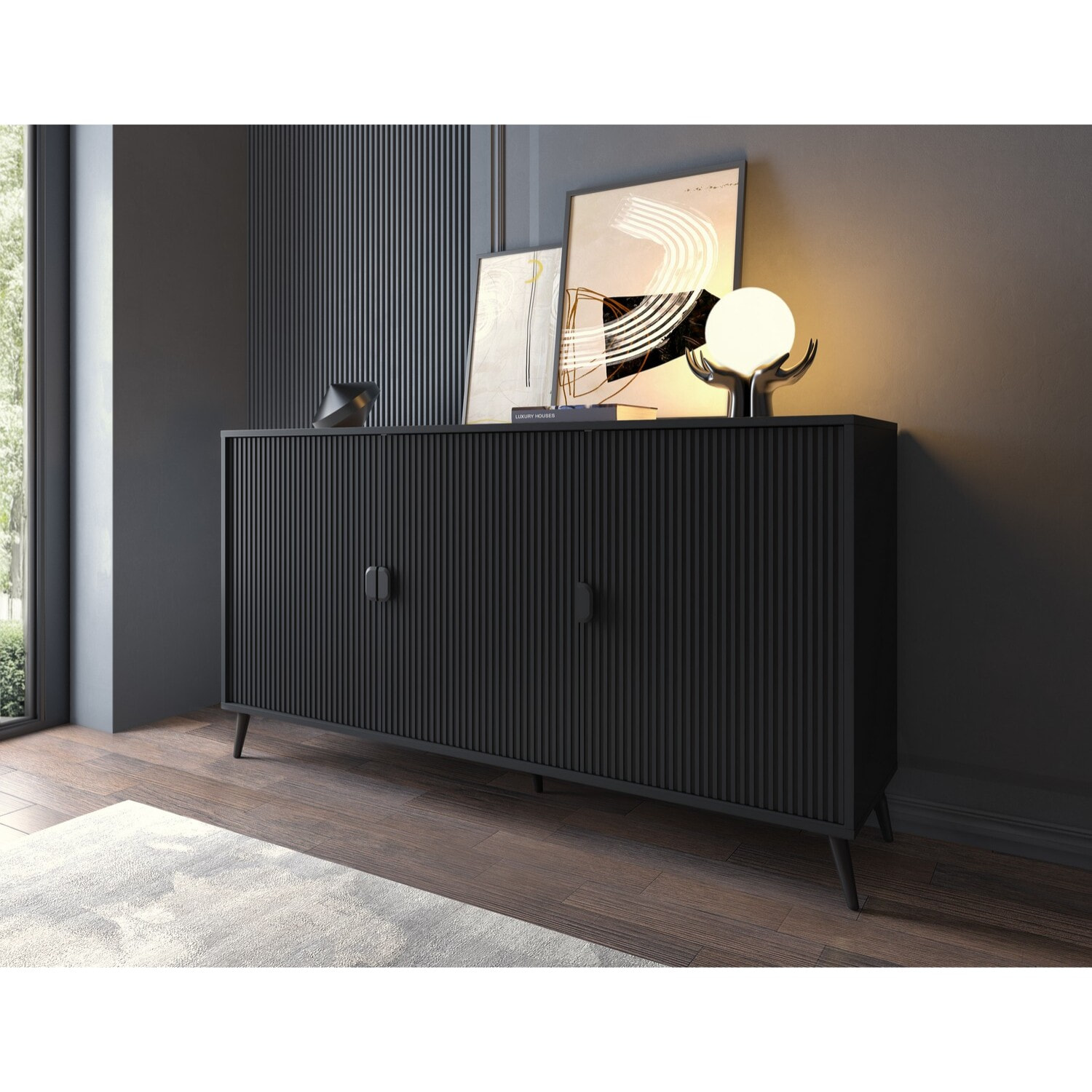 Oresteluchetta madia DANIELLE TOTAL BLACK