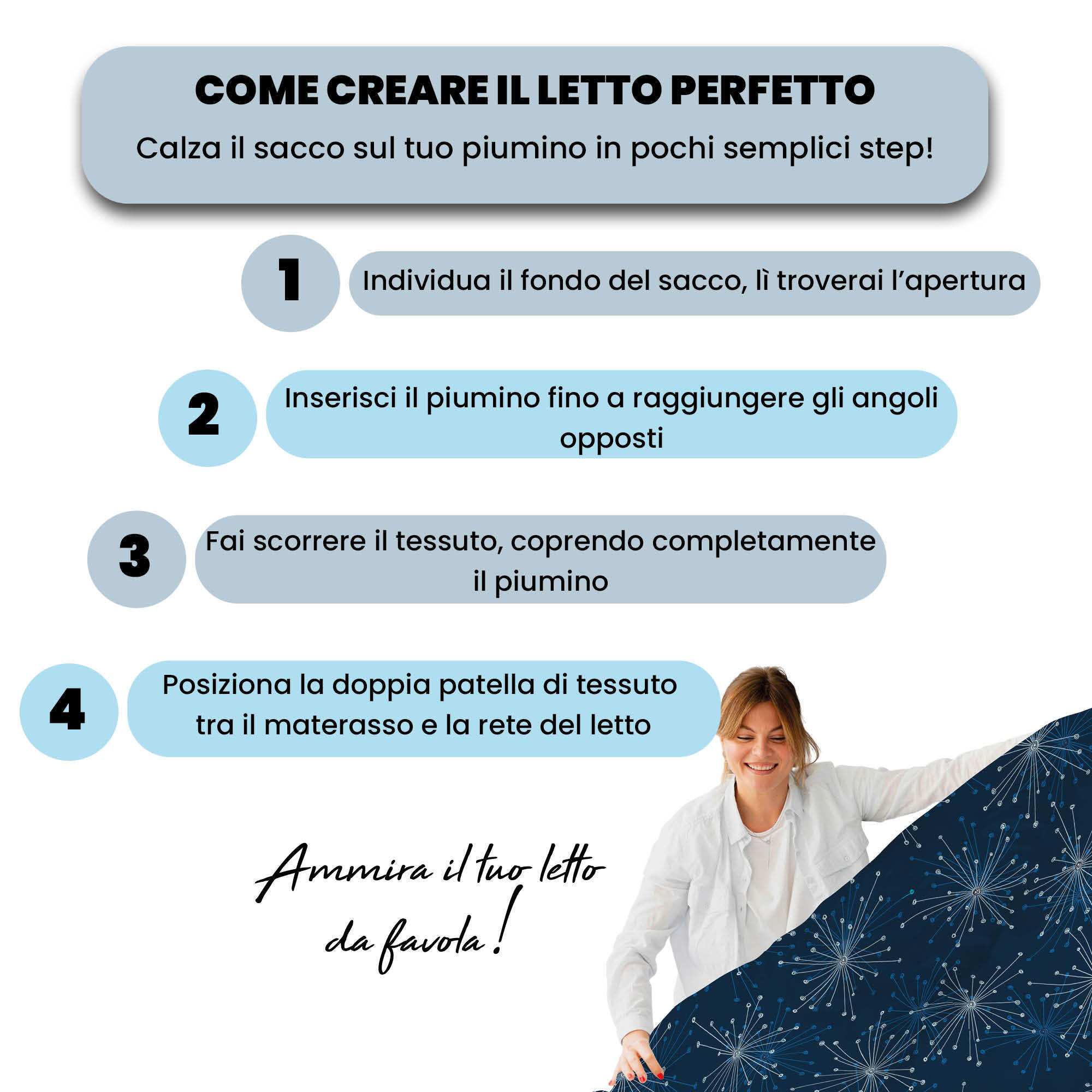 COPRIPIUMINO FASHION, 100% Microfibra, No Stiro - FIREWORKS