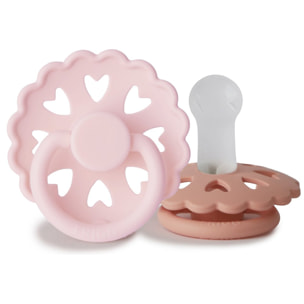 Frigg Pack 2 Chupetes Block Silicona Fairytale