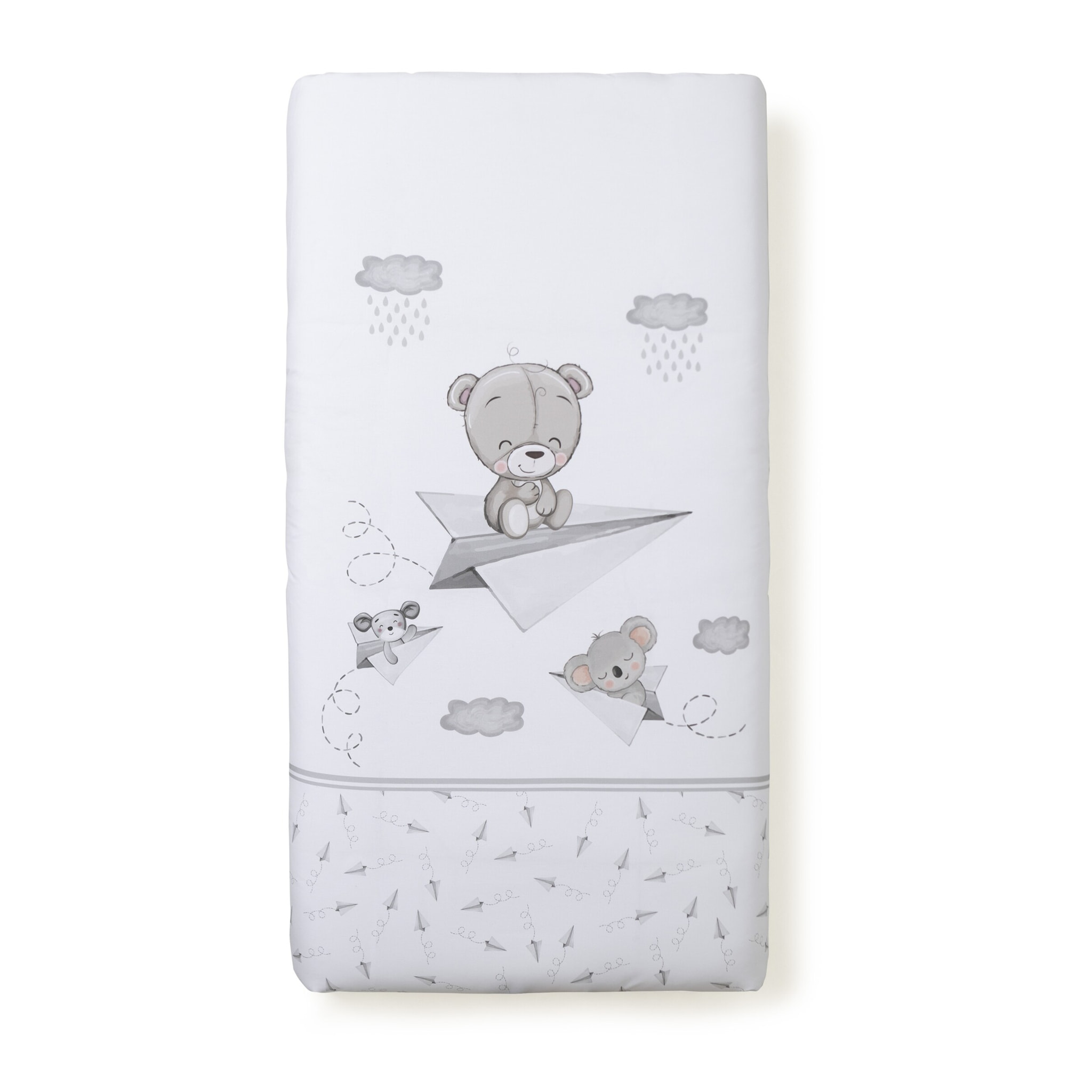 Set Textil Baúl y Funda Nórdica Paper Plain