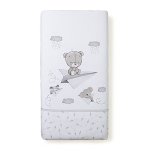 Set Textil Baúl y Funda Nórdica Paper Plain