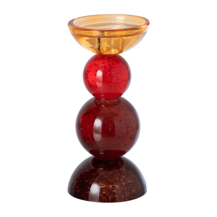 J-Line Chandelier - verre - multicolore - small