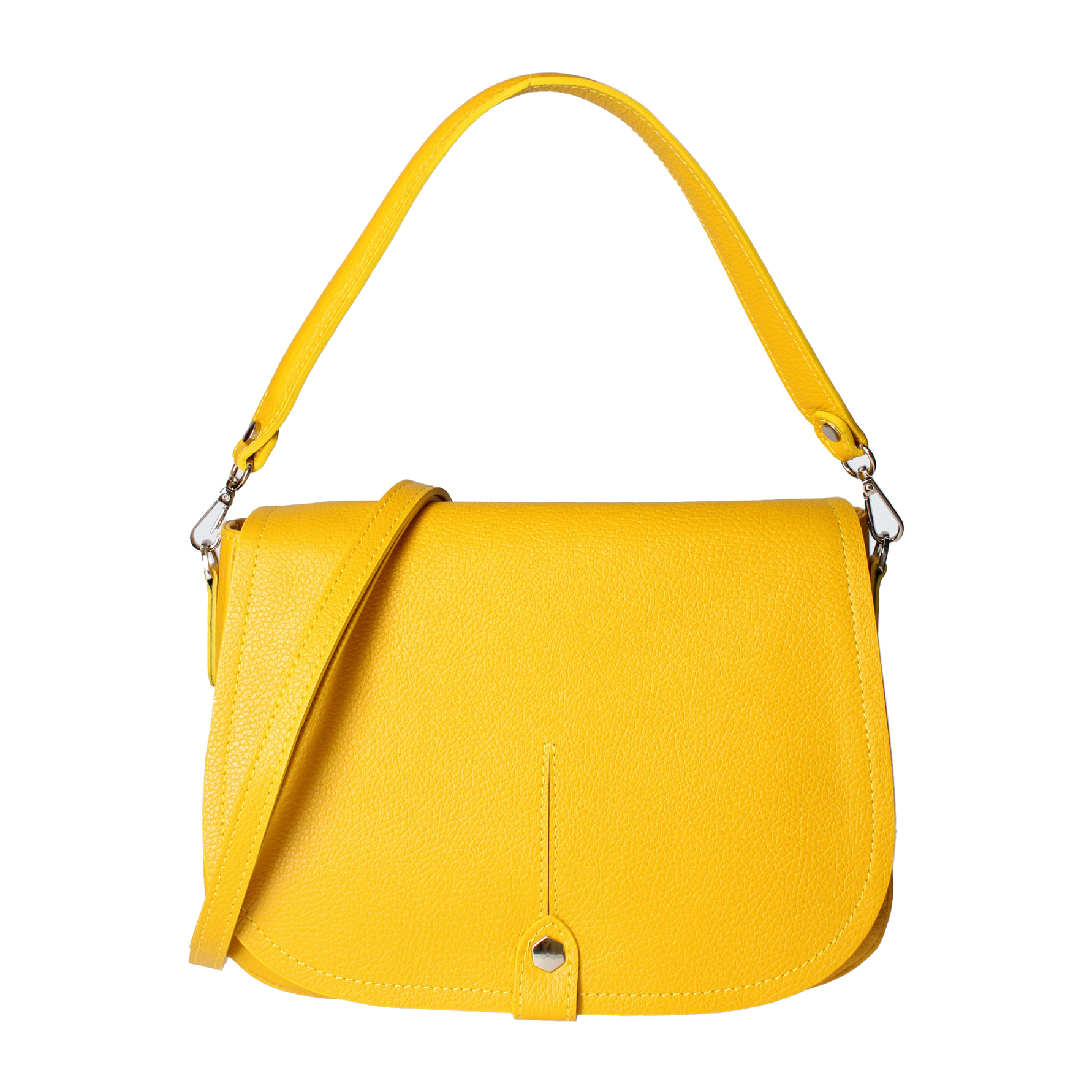 Borsa a spalla Sabina da donna In Vera pelle Made in Italy 29x20x11 cm