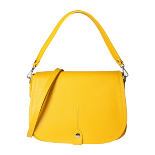 Borsa a spalla Sabina da donna In Vera pelle Made in Italy 29x20x11 cm