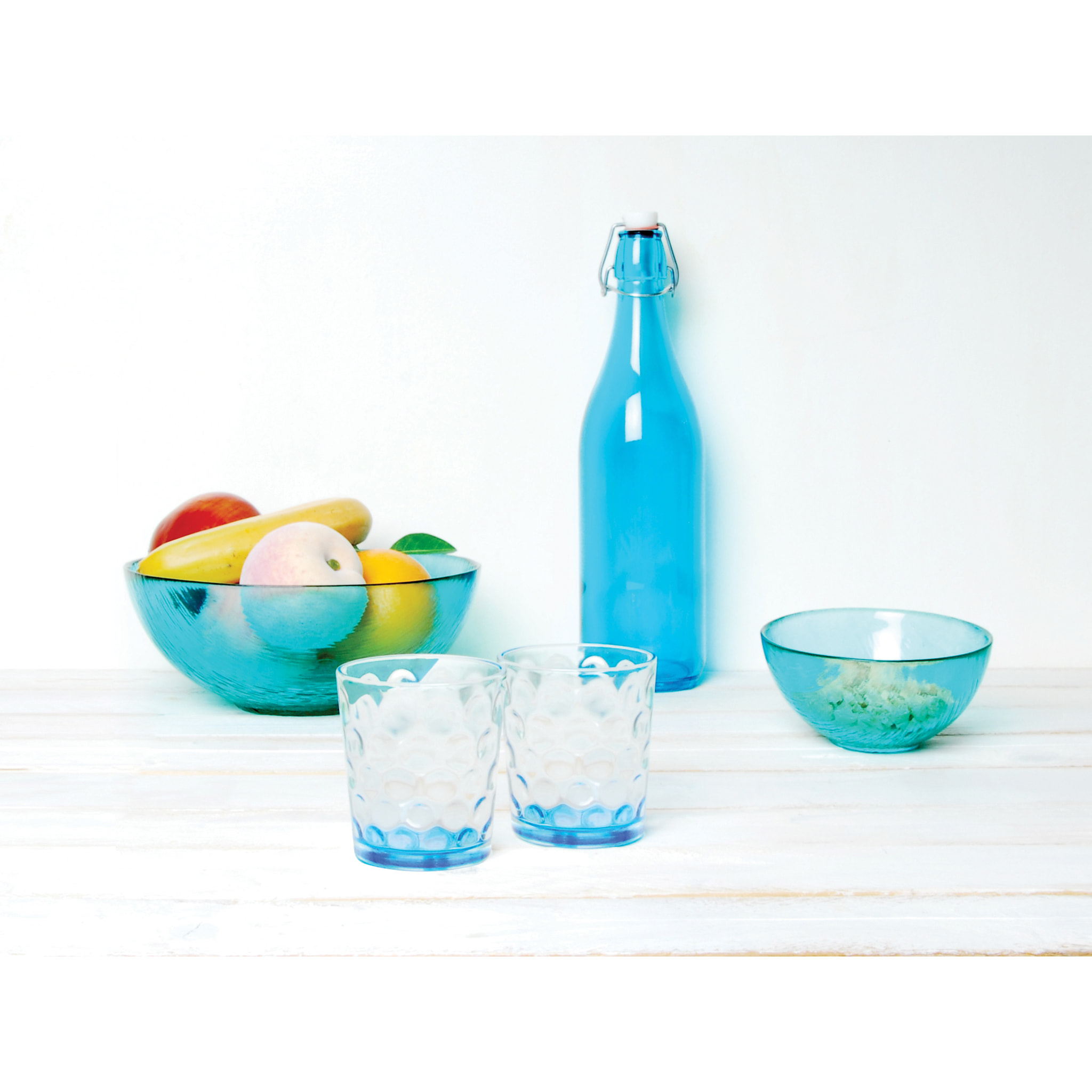 Set de 6 coupelles 13,5 cm – Excelsa Scratch, Verre multicolore