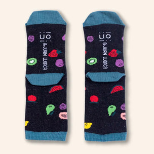 Mini Calcetines "Soy frutástic@, soy fantástic@" talla 15-18