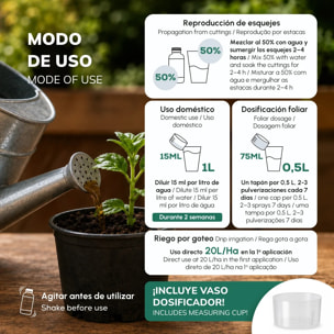 Enraizante Líquido Eco Planeta Huerto 1L