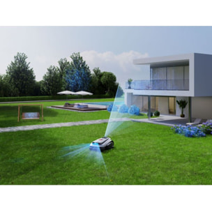 Robot tondeuse ECOVACS GOAT A1600 sans fil périphérique, 1600 m² de superficie, coupe bordures TruEdge
