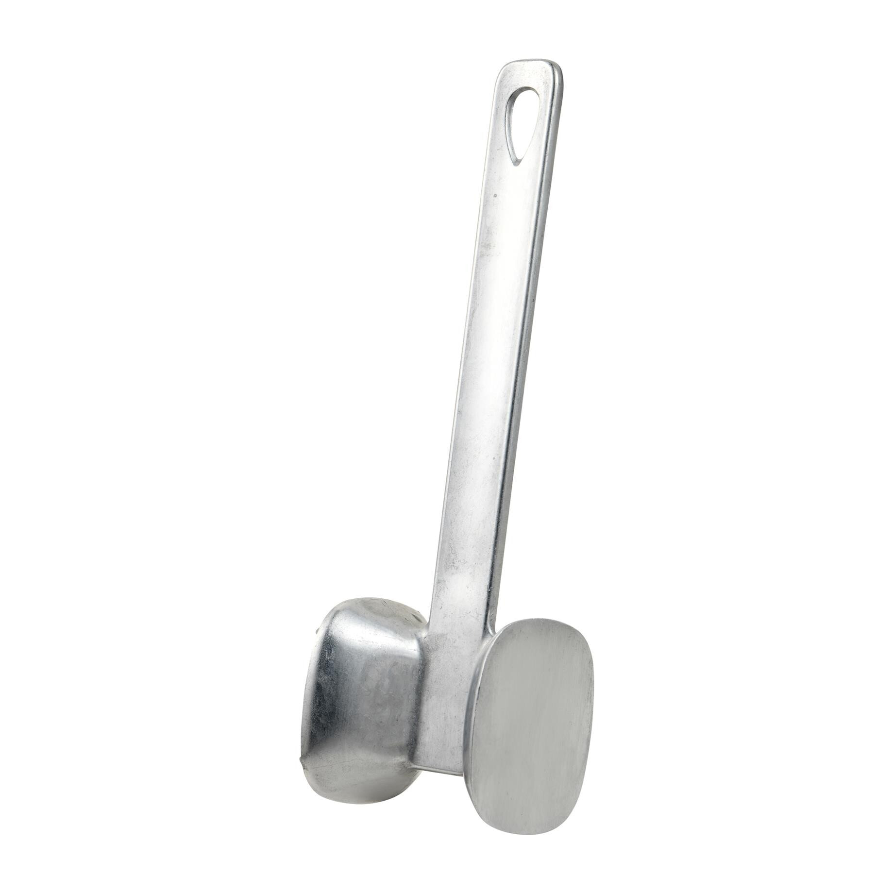 Mazo para carne 24,5x7x6,8 cm aluminio, resistente de doble cara para cocina expert san ignacio