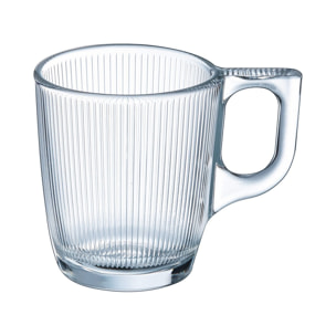 6 tazas de espresso 9 cl Stripy - Luminarc