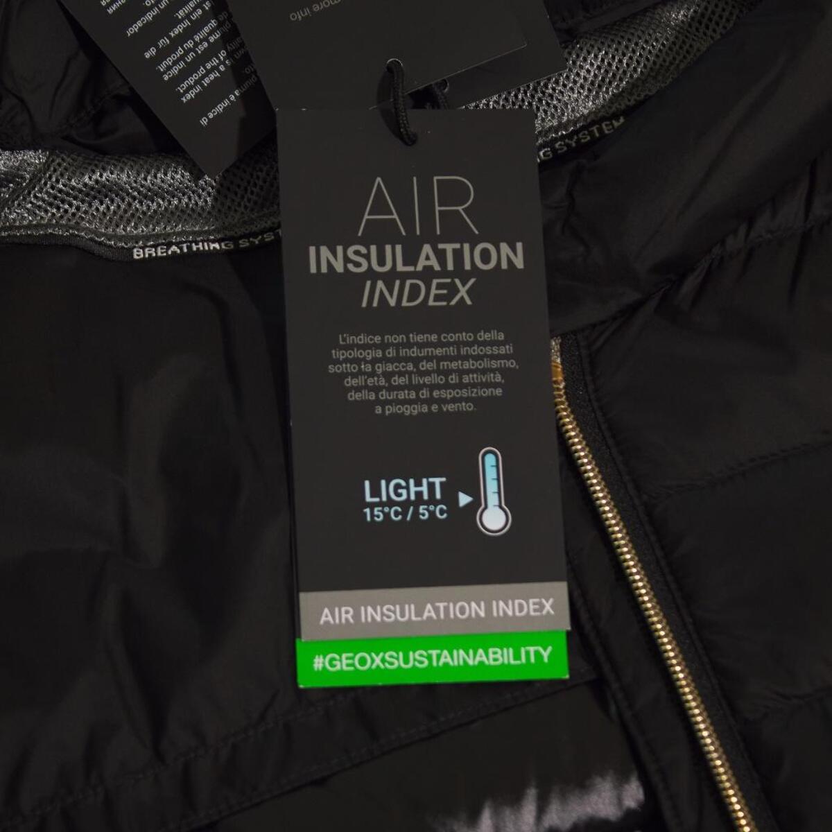 Chaqueta Mujer de la marca GEOX  modelo D JAYSEN A NEGRO