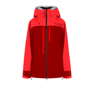 Chaqueta ECOExplorer Jacket Men marca ECOON - Rojo / Rojo Oscuro