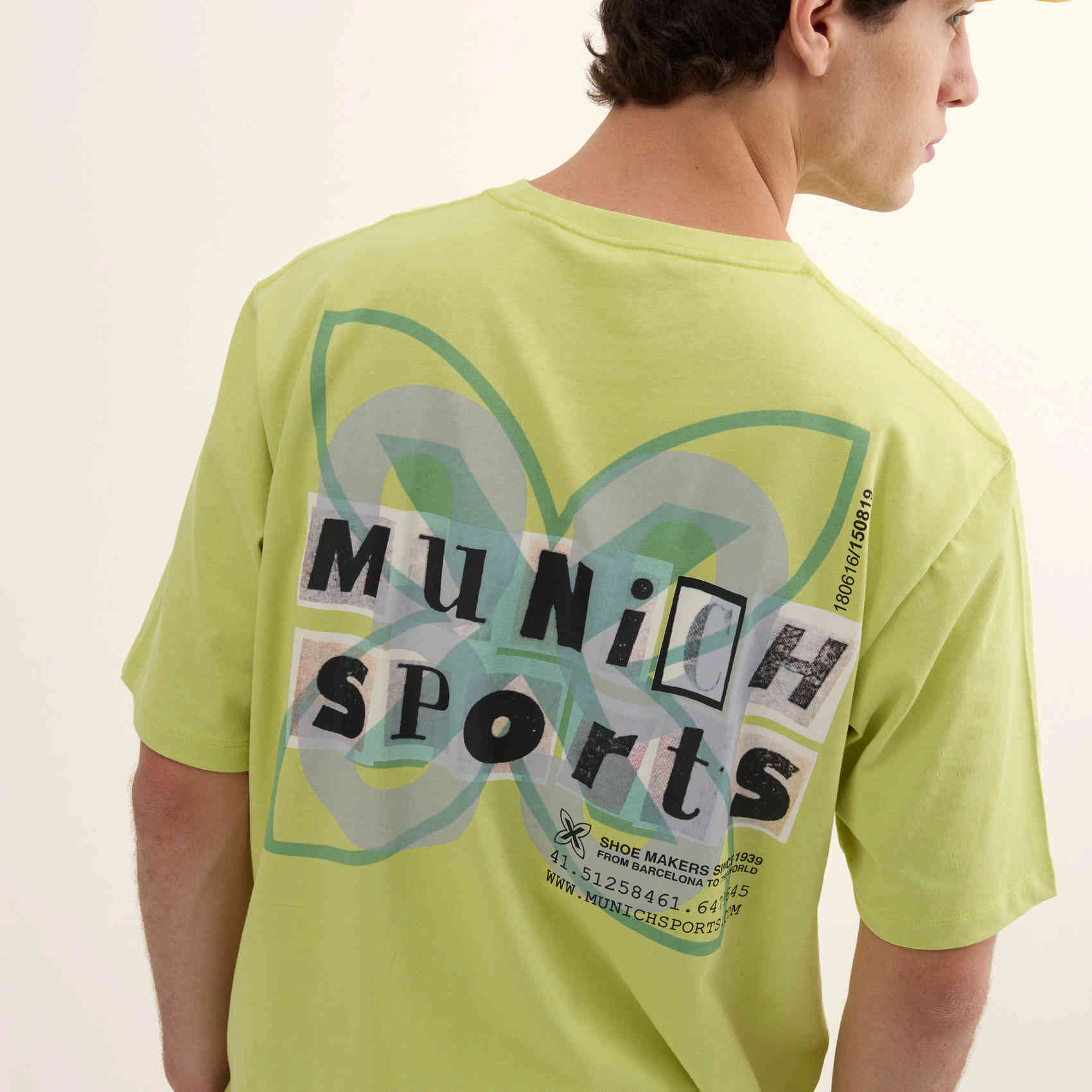 Camiseta Estilo Urbano Oversize Algodón Orgánico Lima STREETWEAR T-SHIRT LIME
