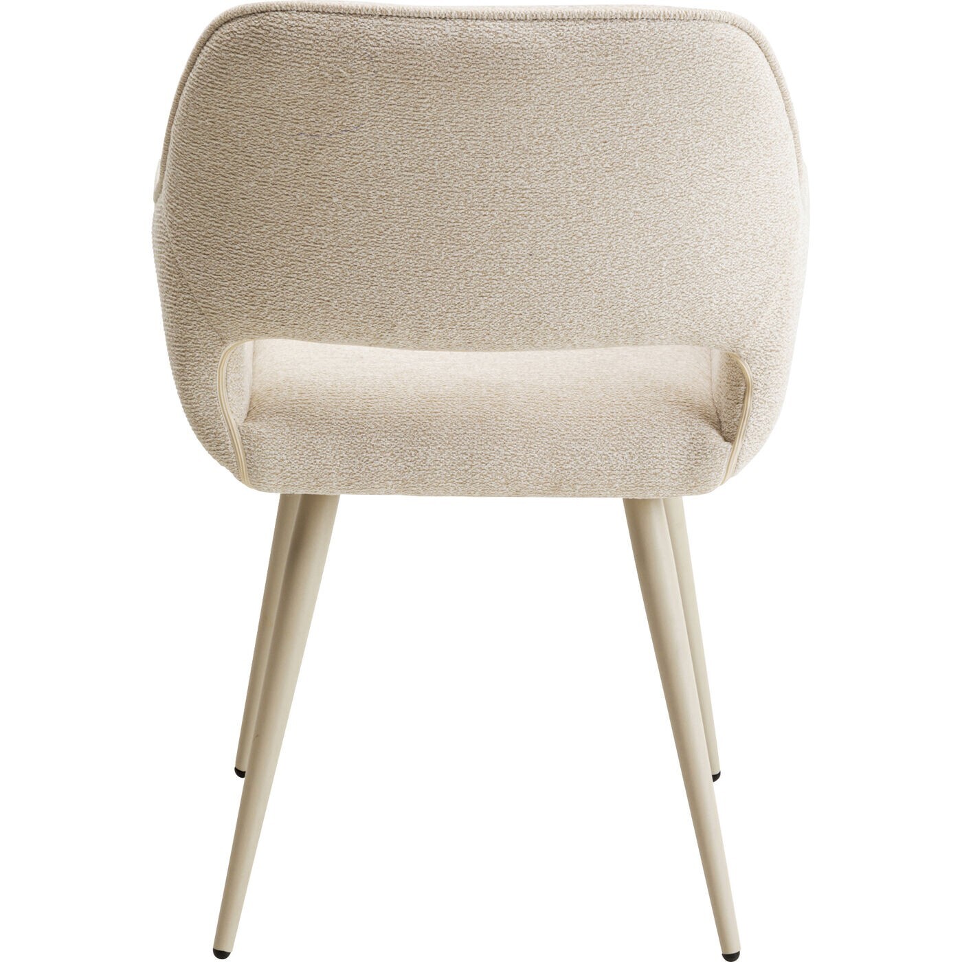 Chaise avec accoudoirs San Francisco crème Kare Design