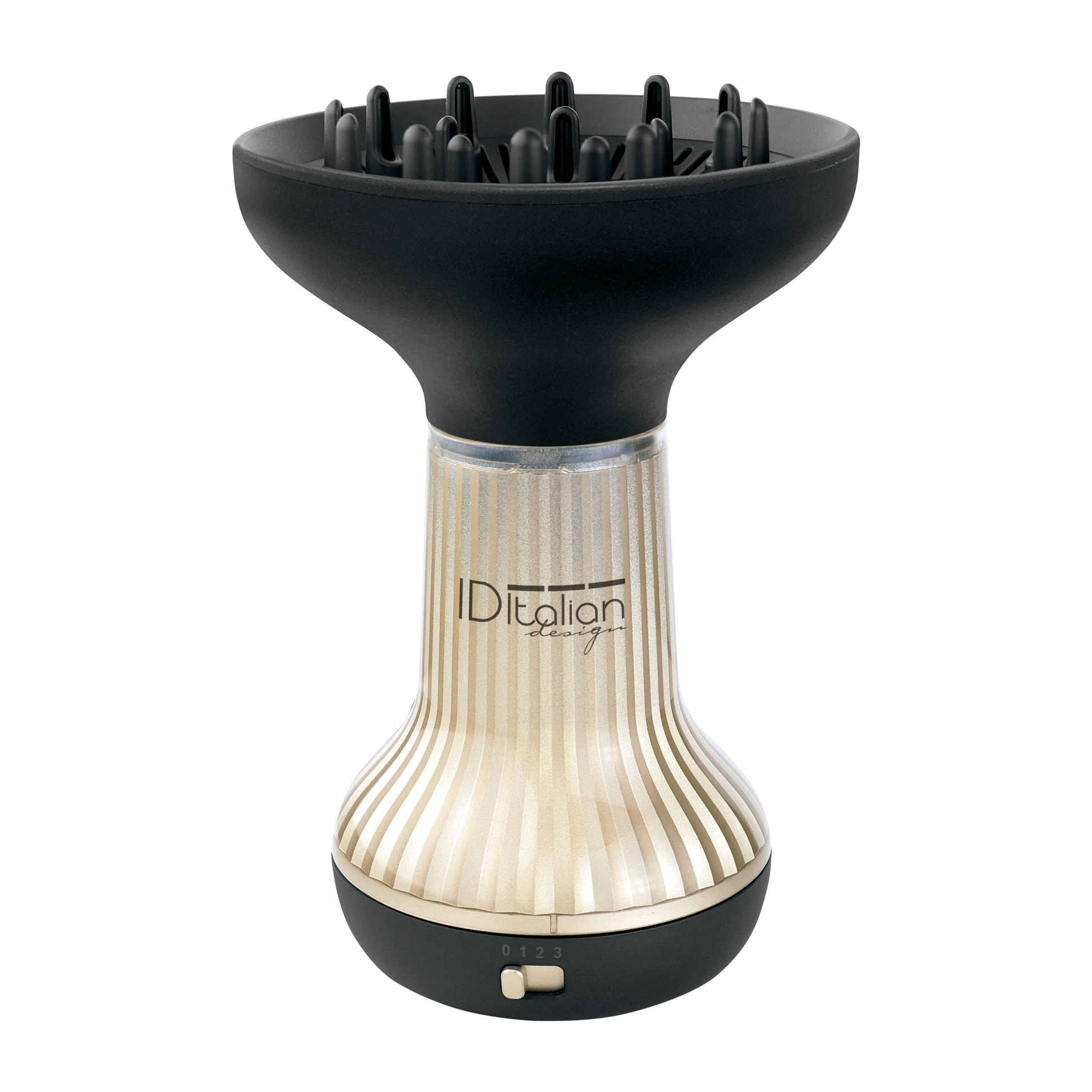 Sèche-cheveux diffuseur Master ION - Difuss - 800W - noir et doré