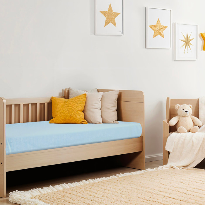 Alèse B-Sensible Bleu ciel Bebe | Impermeable & Anti-acariens