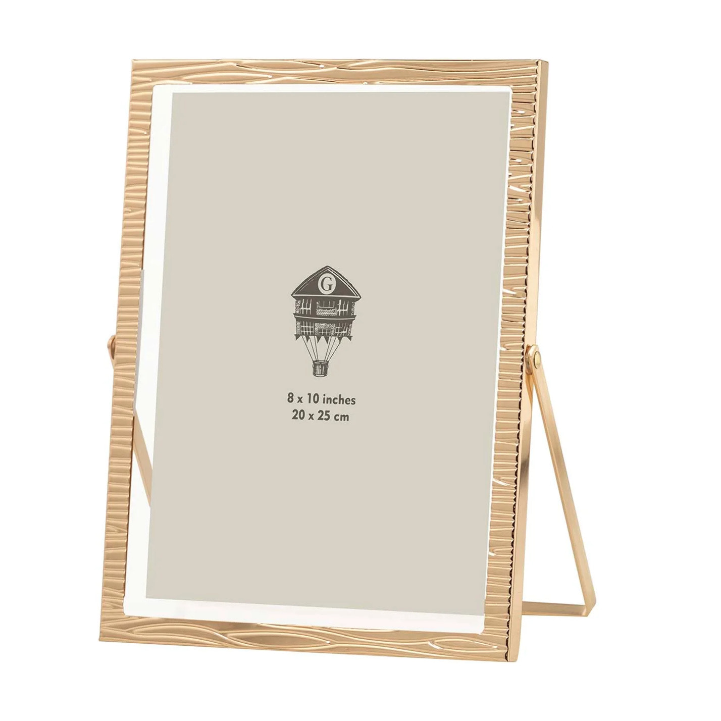 Portafotos Metal Dorado 20x25 Cm