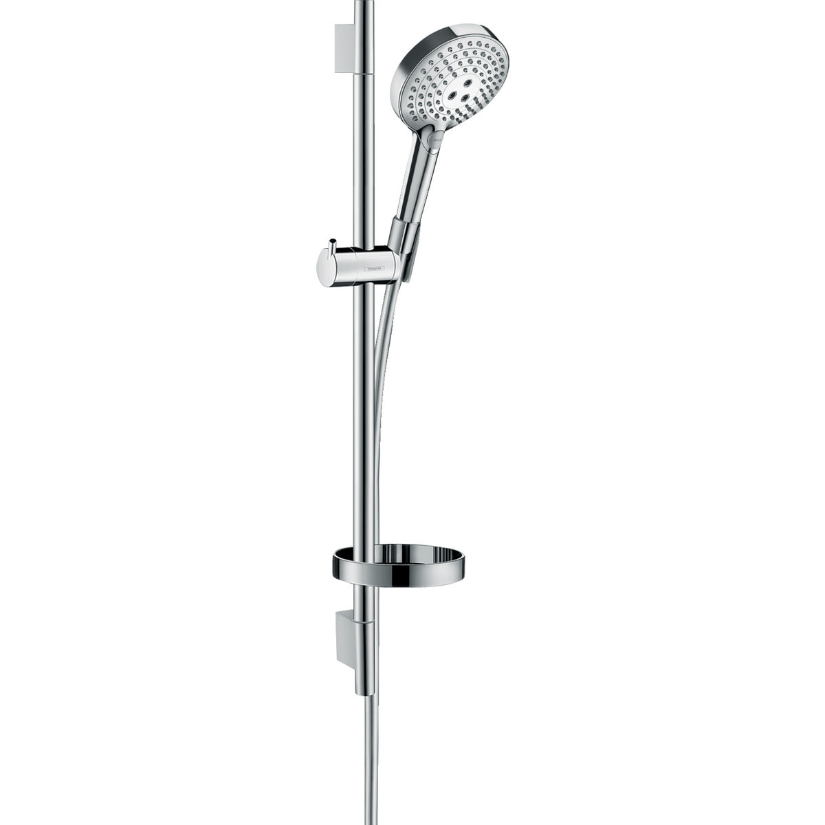 Set de douche HANSGROHE Croma Select S Vario avec barre Unica'Croma 65 cm et porte-savon blanc/chromé - 26566400