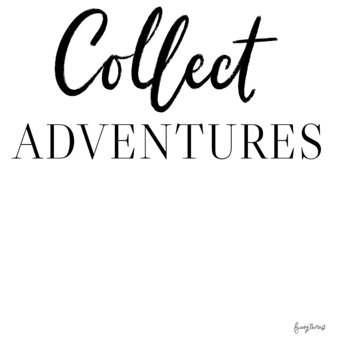 Tableau collect adventure Tableau plexiglas