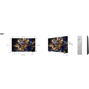 TV Mini LED TCL 115X955MAX (2026) 115" (291 cm)