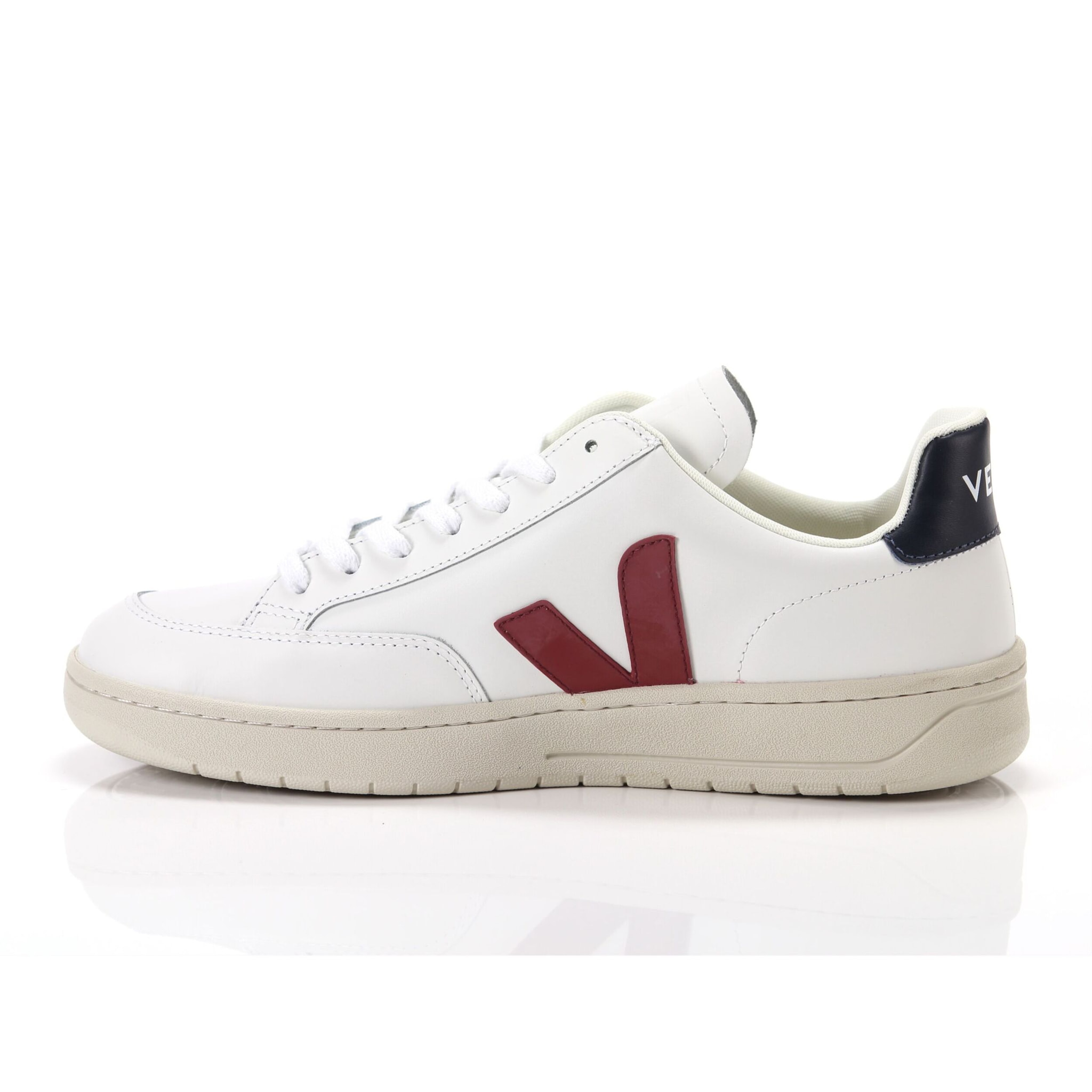 Sneakers Veja V-12 Leather Bianco Bianco