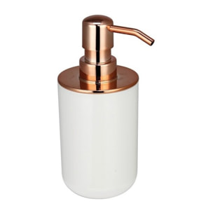 Distributeur de savon PRETTY Cuivré & Blanc MSV