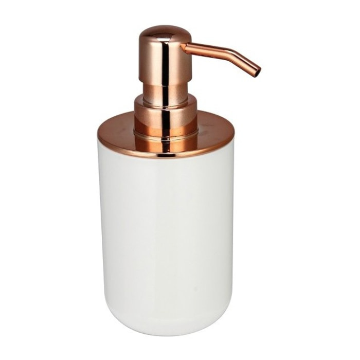 Distributeur de savon PRETTY Cuivré & Blanc MSV