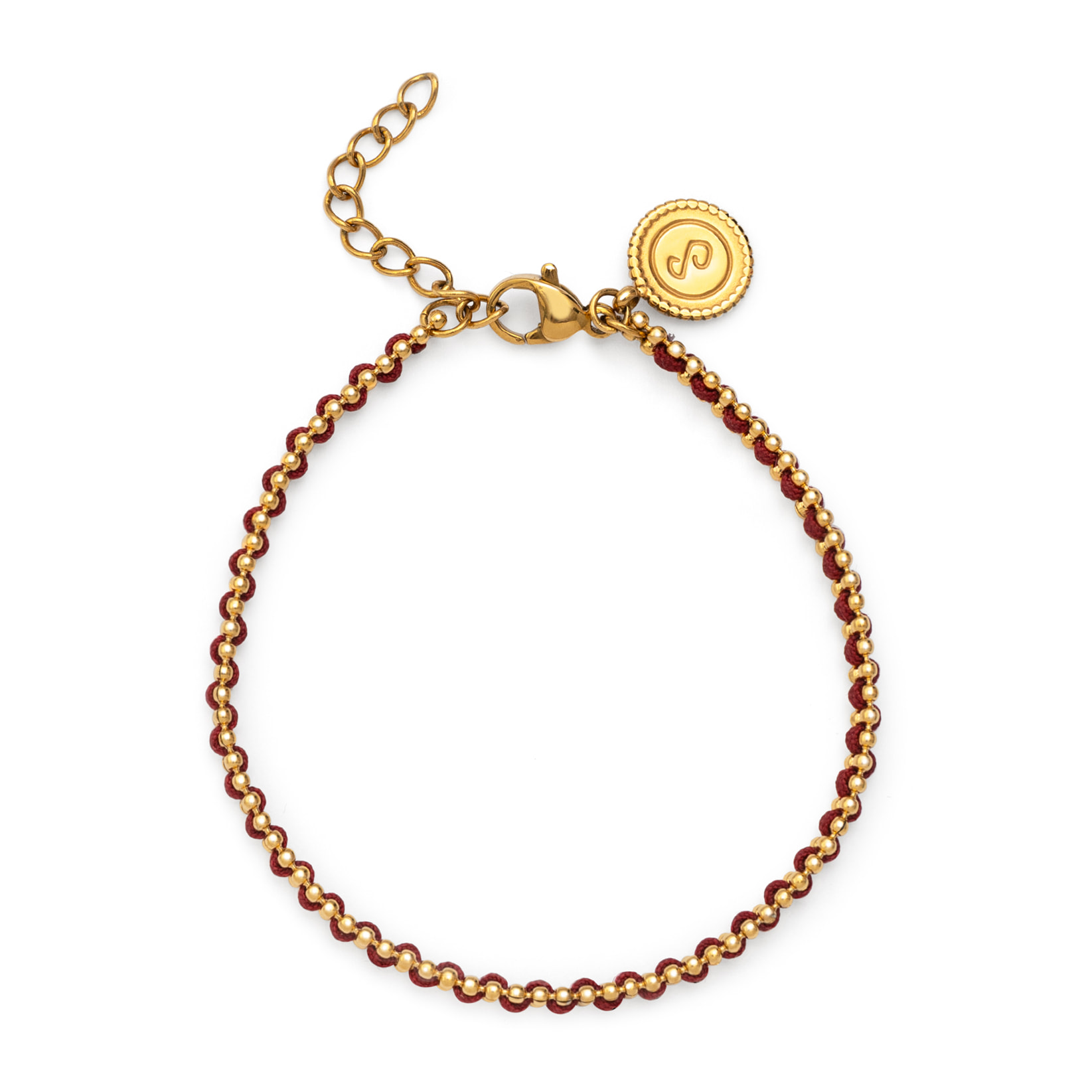 Bracciale Morgana Red Acciao Placcato Oro