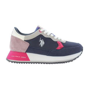 U.S. Polo Assn. - Sneakers SACHA002W4ST1 in camoscio per donna