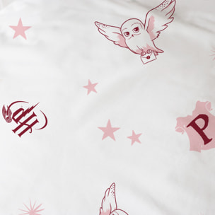 Parure de lit imprimée 100% coton, HARRY POTTER FLY