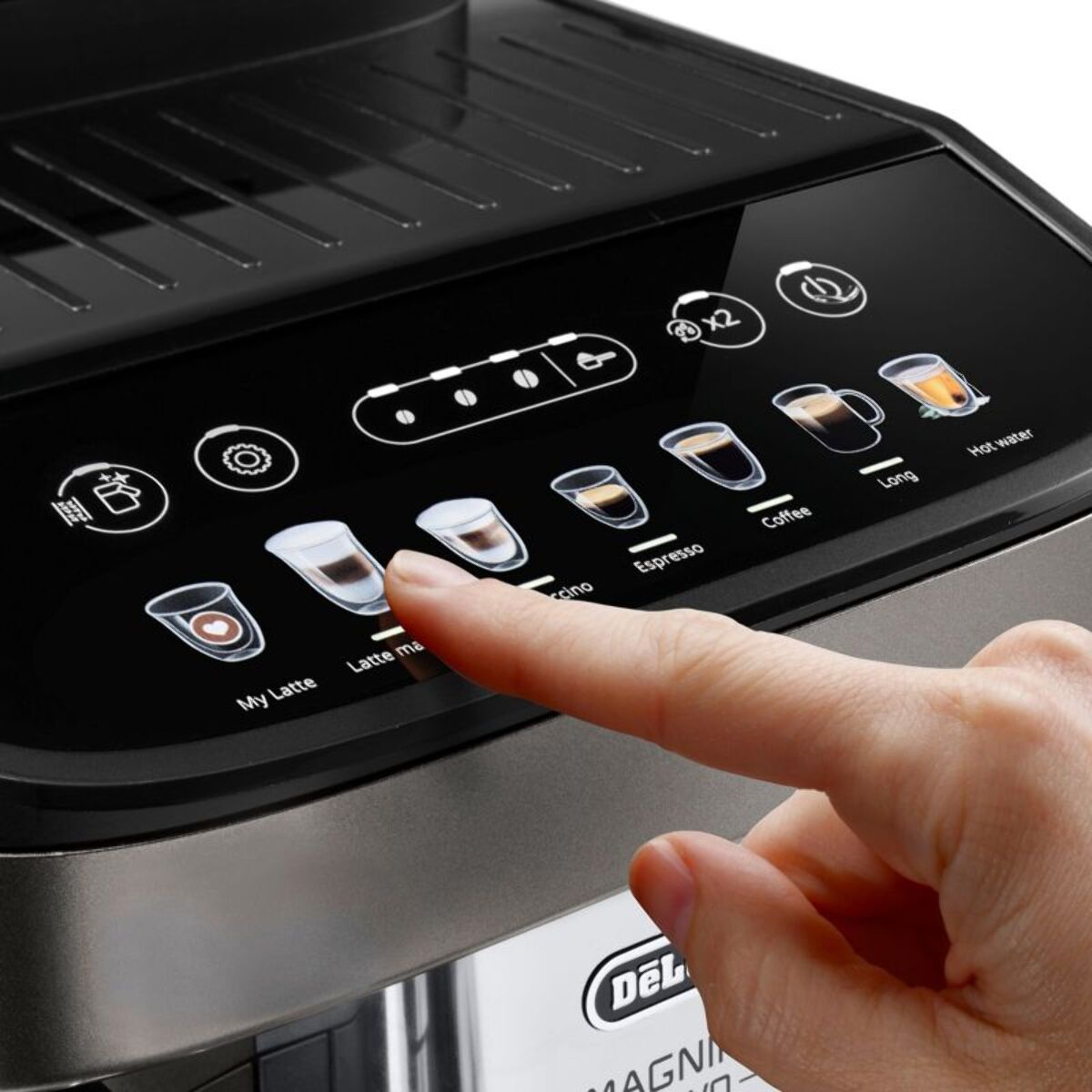 Expresso Broyeur DELONGHI Magnifica Evo FEB2981.TB titanium