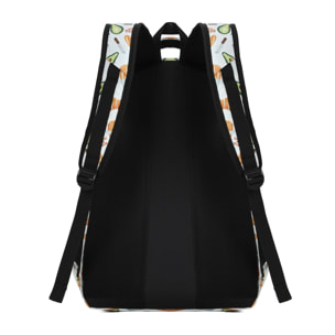 Zaino unisex Textile Prodotto Vegano 48x19x34 cm