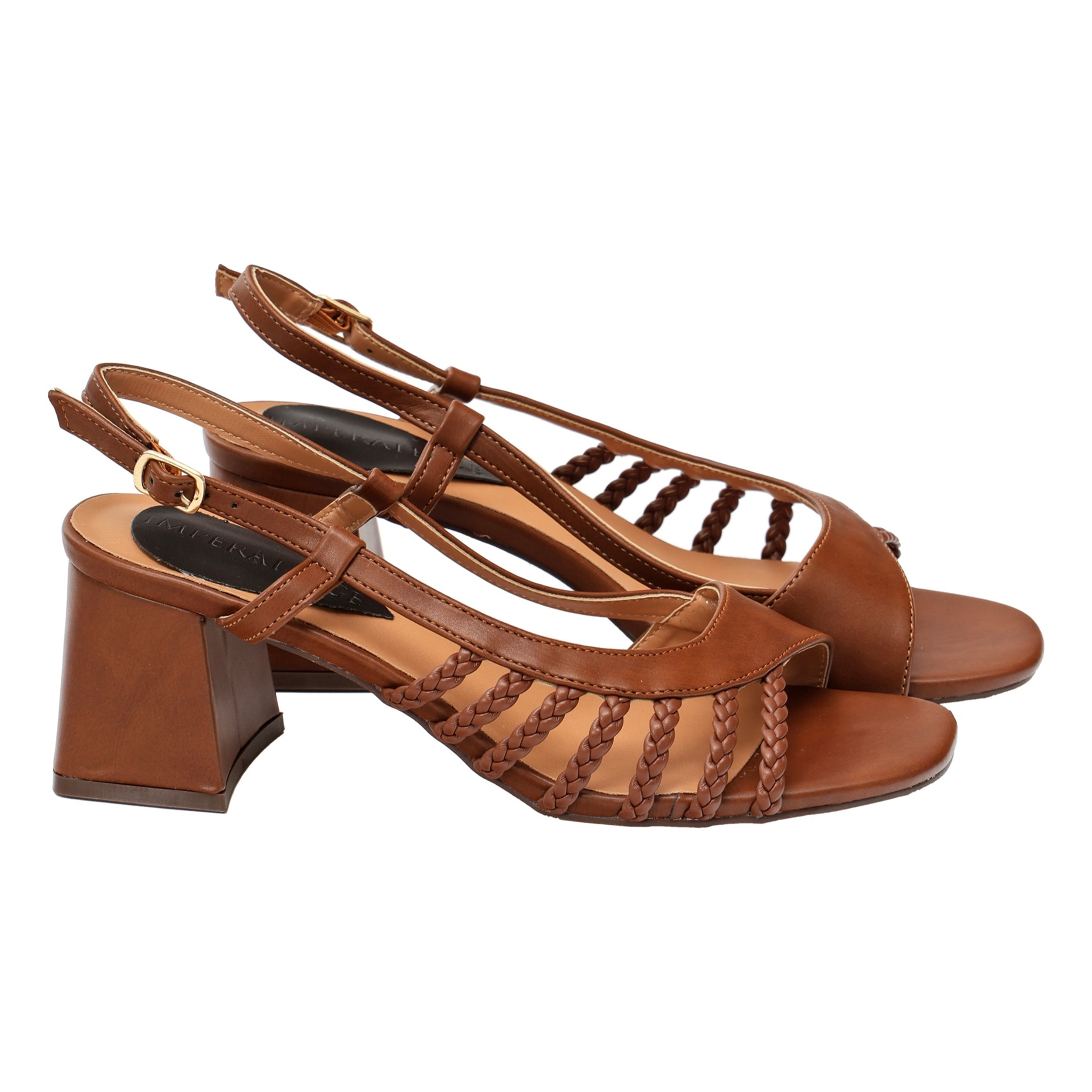 Sandali cinturino regolabile - tacco 7,5 cm