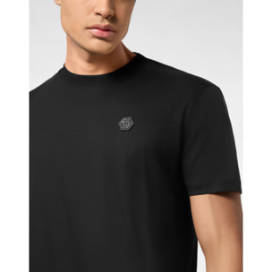 PHILIPP PLEIN Camiseta de cuello redondo y manga corta HEXAGON