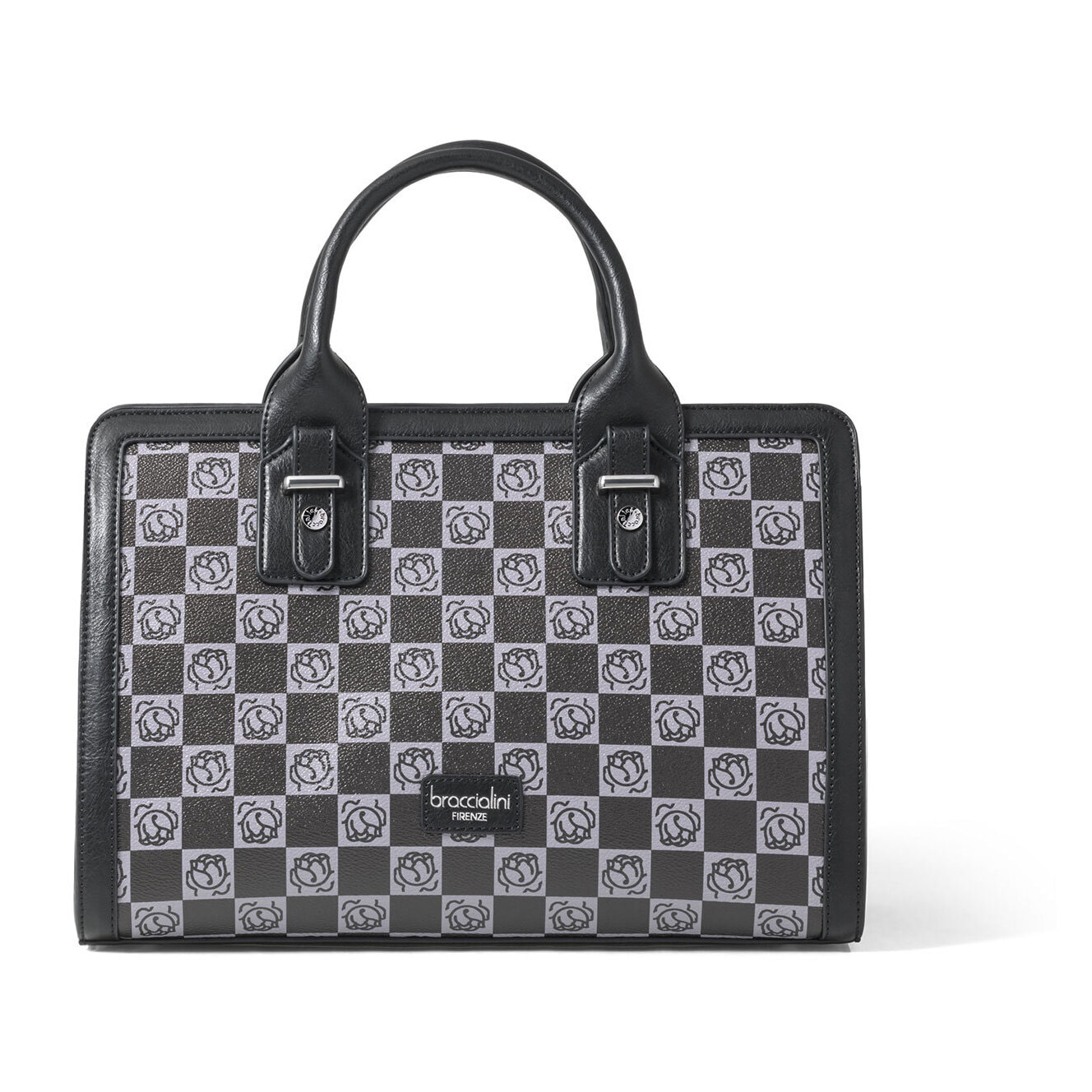 Borsa a bauletto  da donna Textile Polyurethane 36x26x18 cm