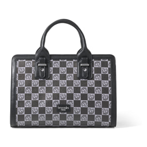 Borsa a bauletto  da donna Textile Polyurethane 36x26x18 cm