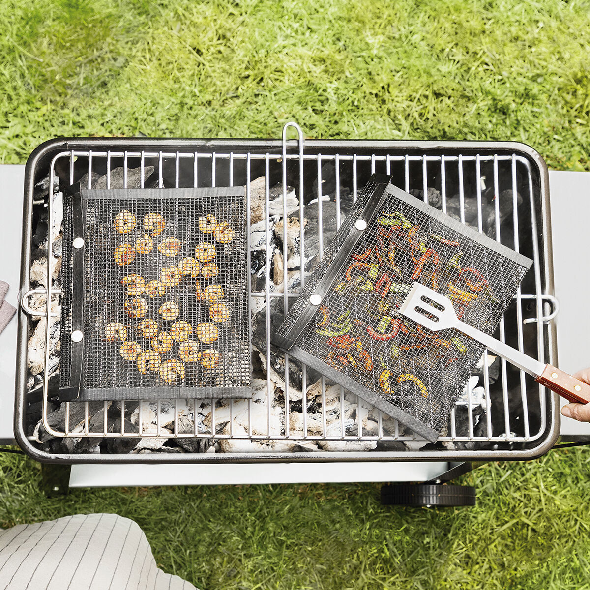 Sacchetti a Rete per Barbecue BBQNet InnovaGoods (Pacco da 2)