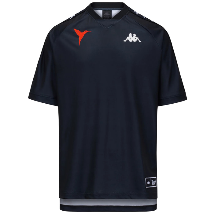 Maglie gioco Kappa Uomo Authentic Zahir Ushuaia Nero
