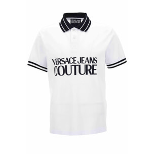 Versace Jeans Couture Camisa de polo de algodón con logo de Versace Jeans Couture.