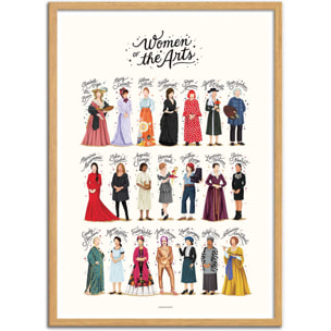 Affiche - Women of the arts - Nour Tohme