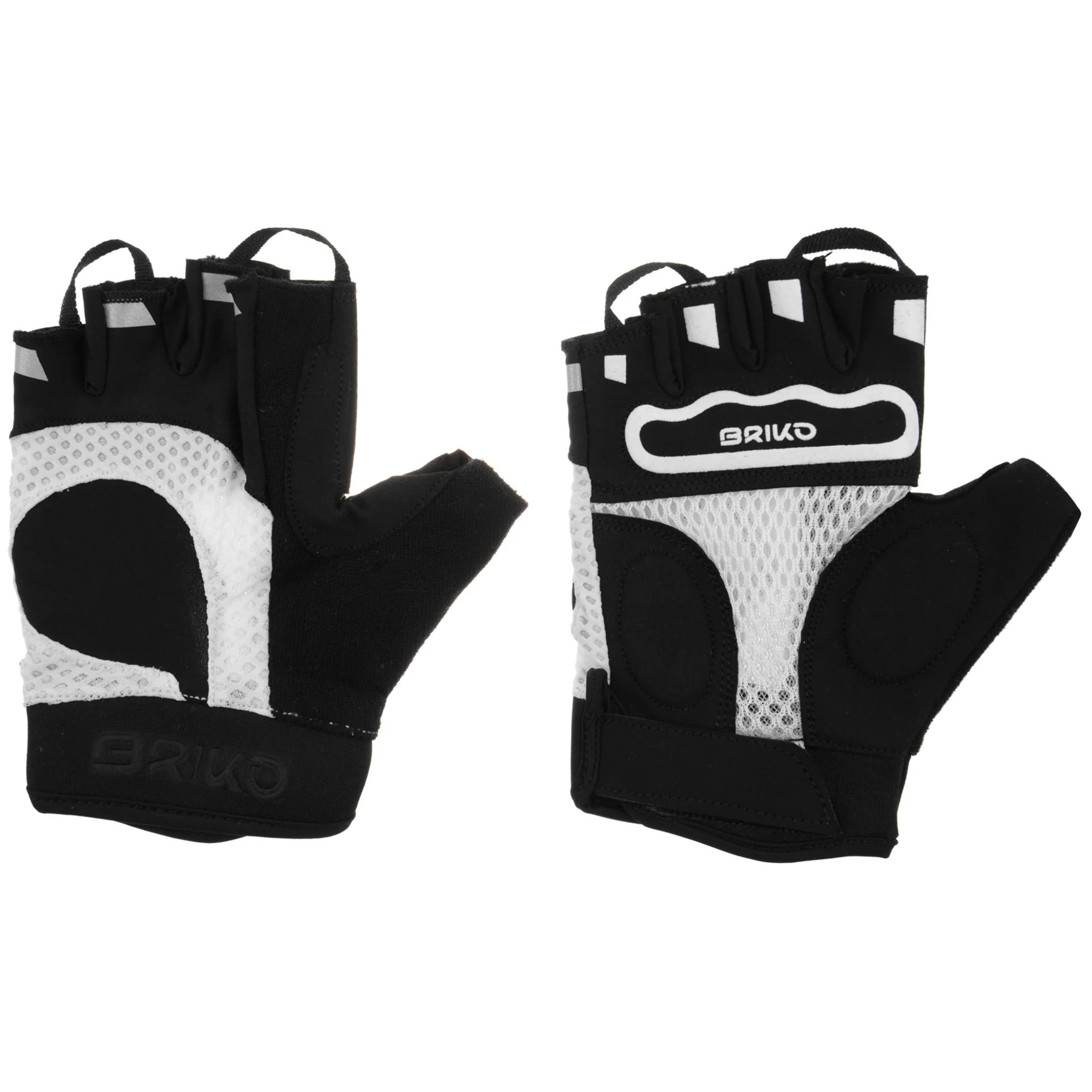 Guanti Briko Uomo Donna Nero New Corsa Glove