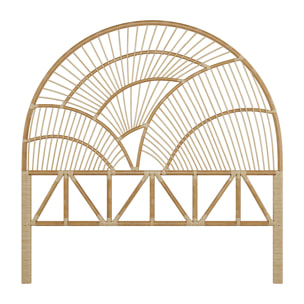 Tête de lit en rotin naturel 140 cm - Séléné