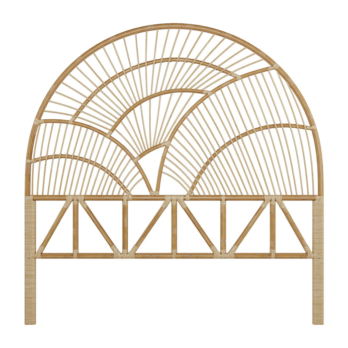 Tête de lit en rotin naturel 140 cm - Séléné