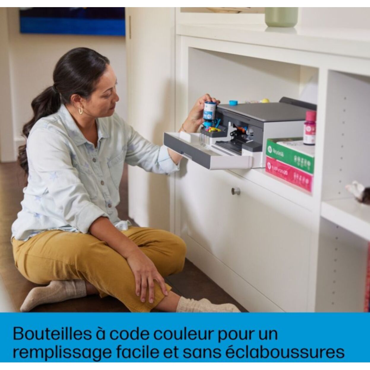 Cartouche d'encre HP Bouteille d'Encre Originale 31 Magenta - M0B52AE