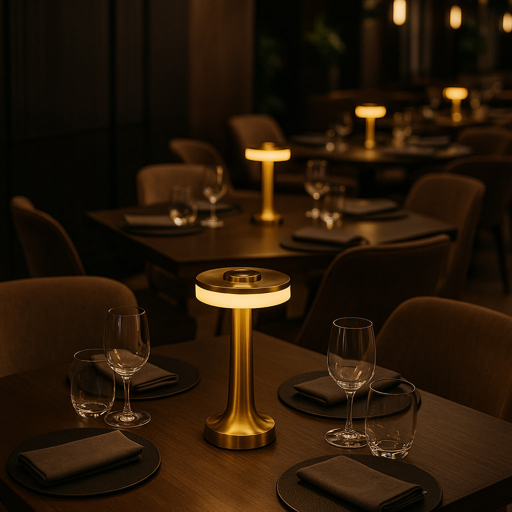 Set de 2 lampes de table CHICGLOW H21cm