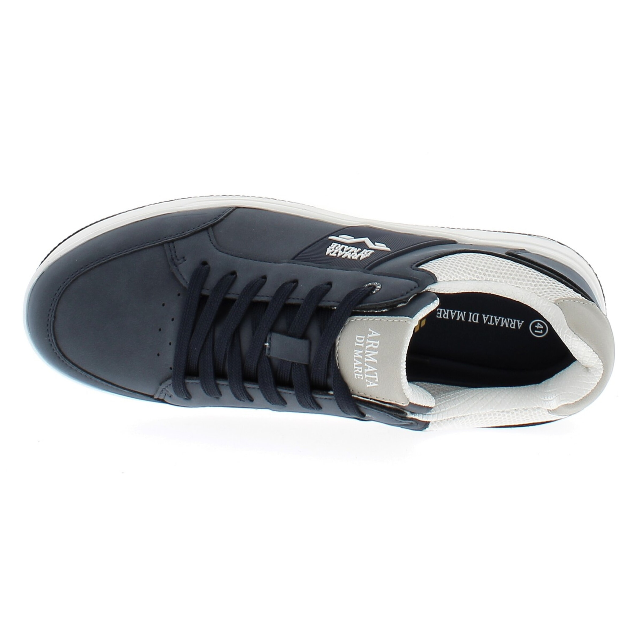 Armata di Mare Scarpe Uomo Sneakers Basse Stringate con Soletta Rimovibile in Memory Foam AMU 1N949 Navy