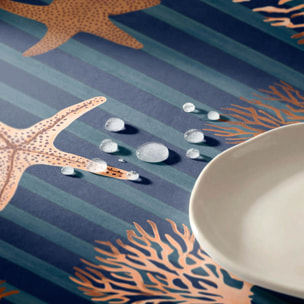 Nappe anti-taches ISOLA MARINE - en 100 % coton